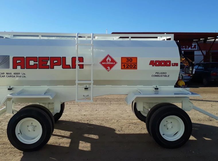 Acoplado Acepla 4000 lts certificado, año 0