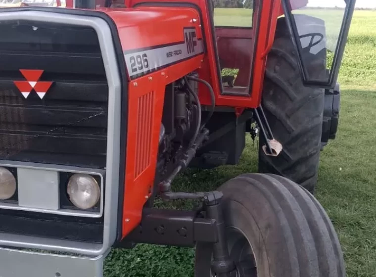 Tractor Massey Ferguson 296, año 1995