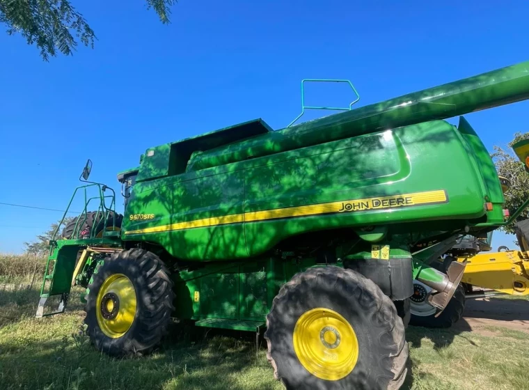 Cosechadora John Deere 9670 STS, año 2012