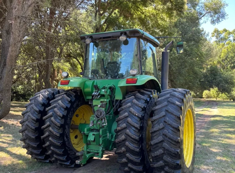 Tractor John Deere 7815, año 2008