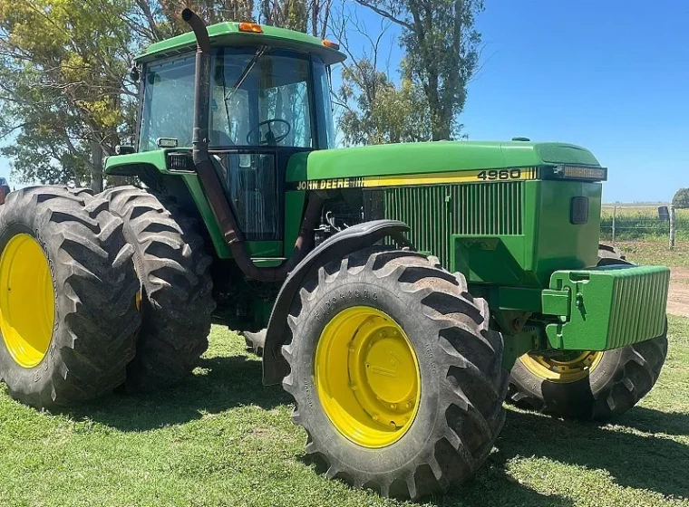 Tractor John Deere 4960, año 1994