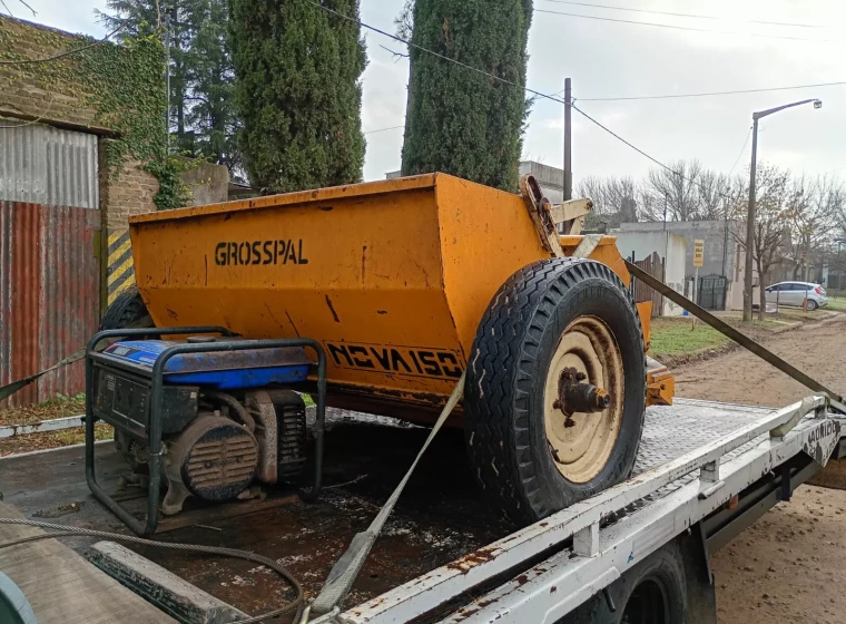 Pala Grosspal 1,5 m3, año 2005