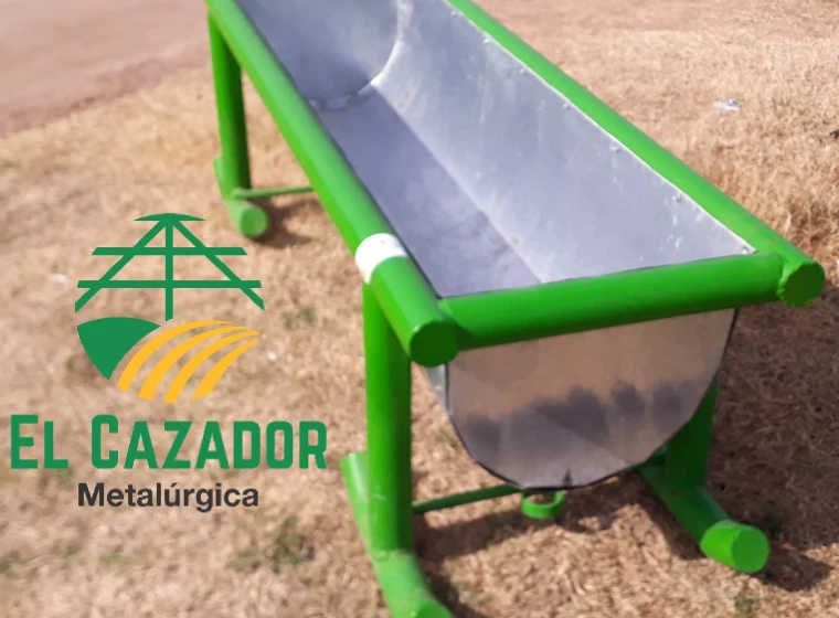 Infraestructura Metalúrgica El Cazador batea, año 0