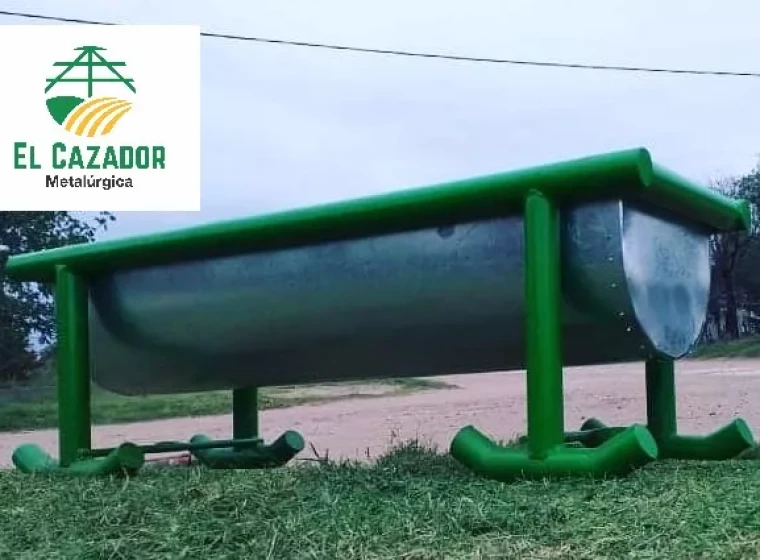 Infraestructura Metalúrgica El Cazador batea, año 0
