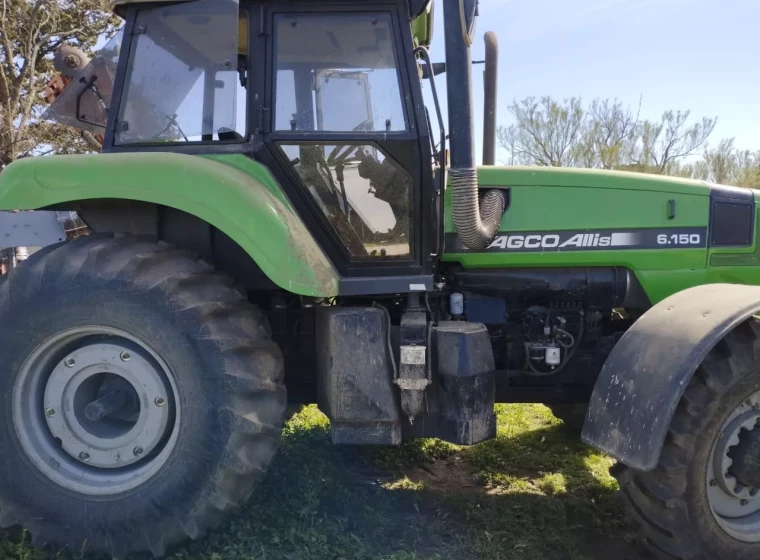 Tractor Agco Allis 6.150 DT, año 2007