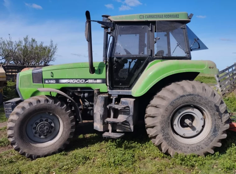 Tractor Agco Allis 6.150 DT, año 2007