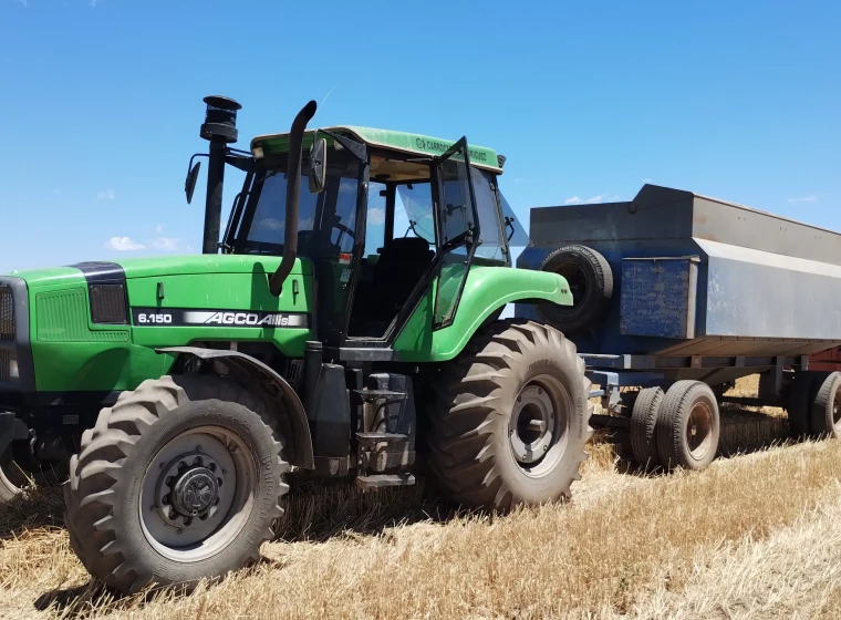 Tractor Agco Allis 6.150 DT, año 2007