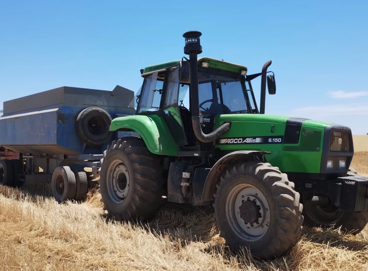 Tractor Agco Allis 6.150 DT, año 2007