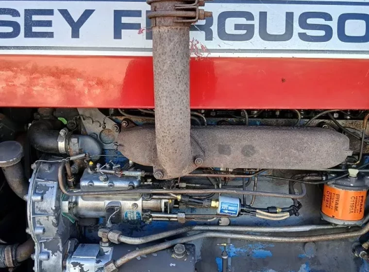 Tractor Massey Ferguson 1195, año 1989