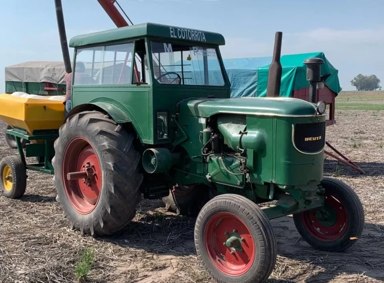 Tractor Deutz A55, año 1970
