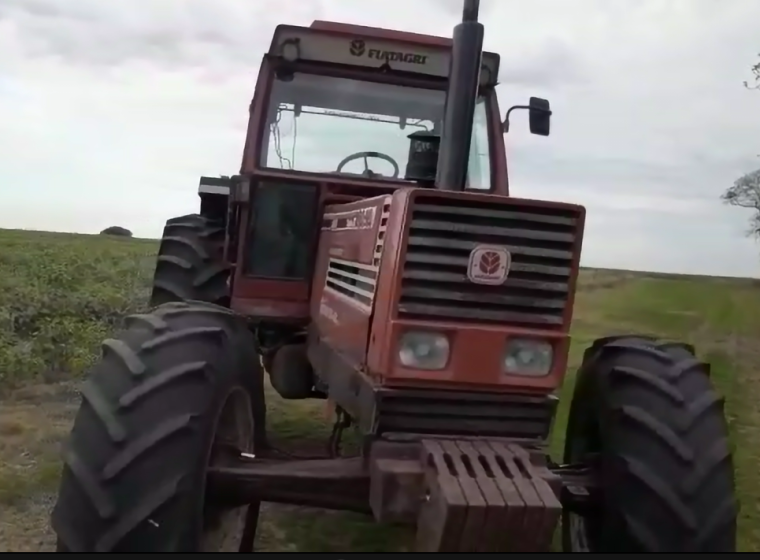 Tractor Fiat New Holland 180-90, año 1995