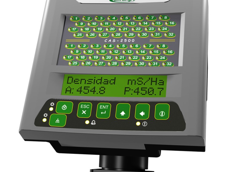 Agricultura de precisión Control Agro CAS2500, año 0