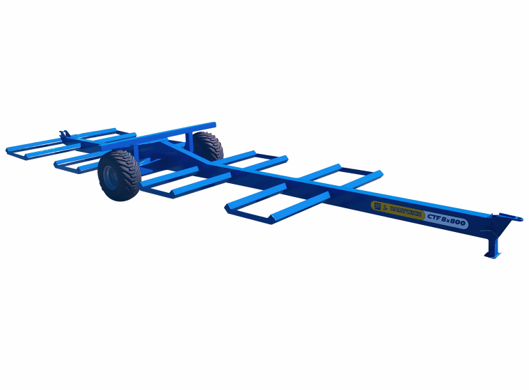 Transporte rollos J. Hartwich CTF 8 X 800, año 0