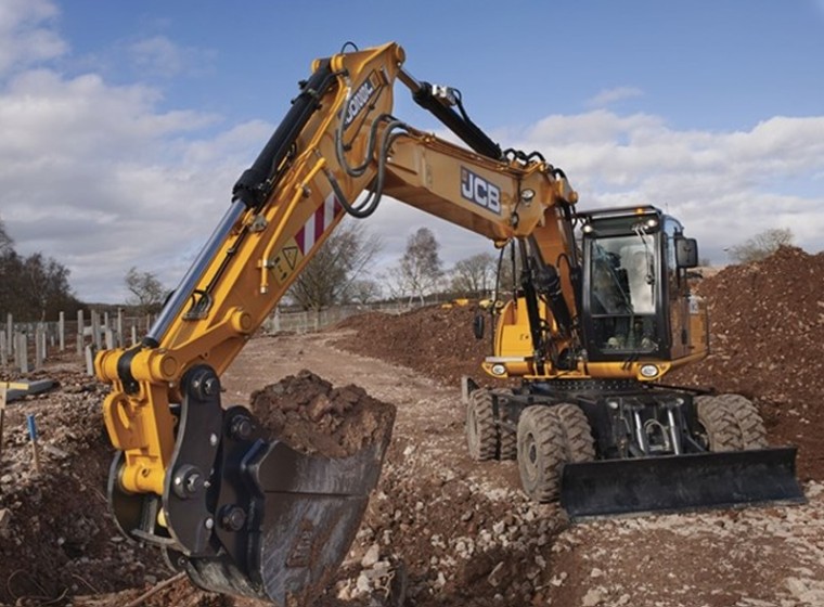 Maquinaria vial JCB JS200W, año 0