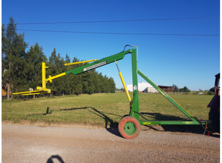 Grúa hidráulica Borda Bossana G003, año 0