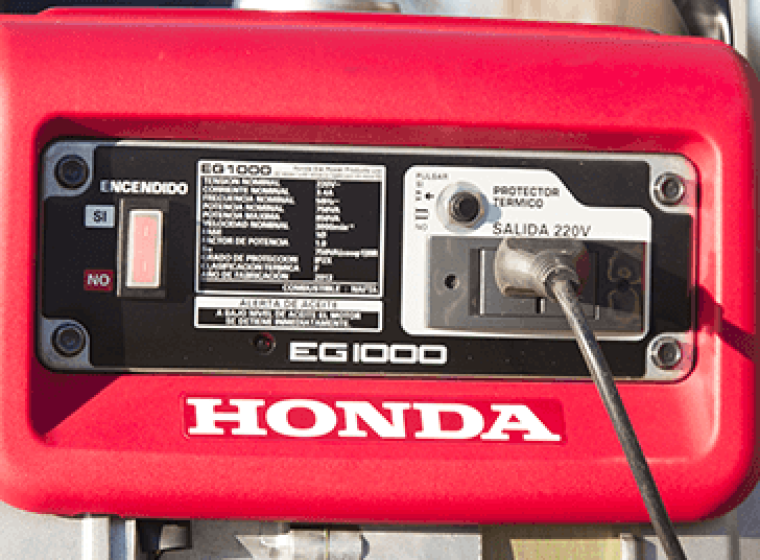Grupo electrógeno  Honda EG1000, año 0