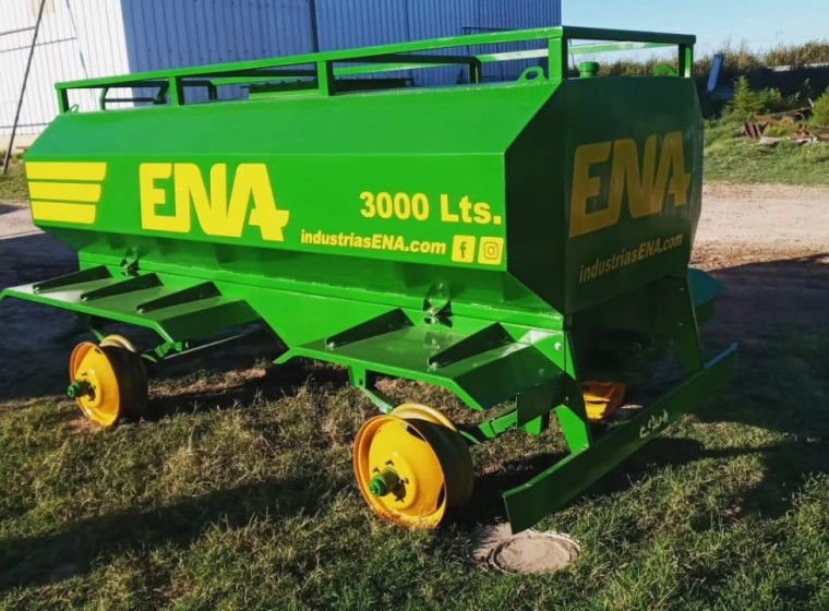 Acoplado Ena 3000 lts, año 0