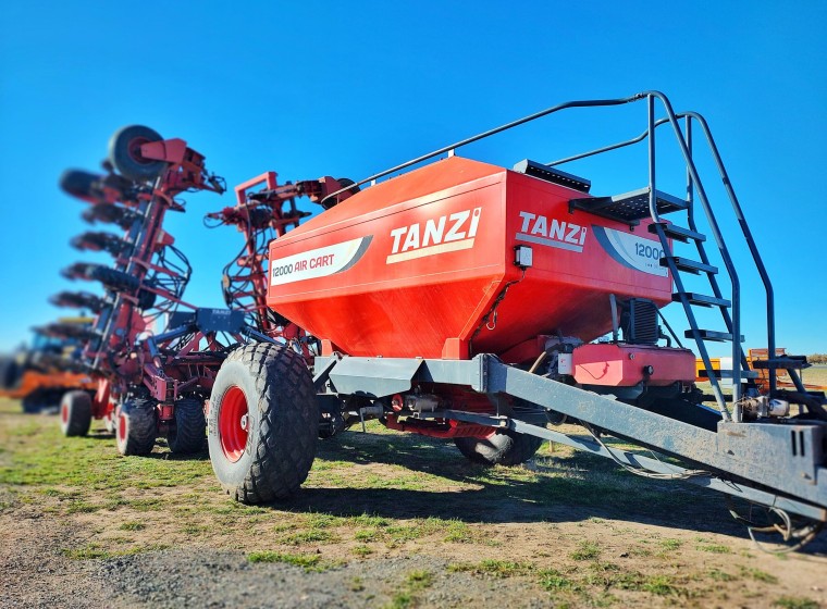 Sembradora Tanzi 12000 2252, año 1