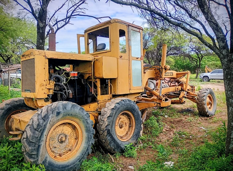 Maquinaria vial Siam Wabco 444, año 1989