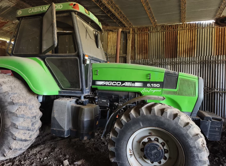 Tractor Agco Allis 6.150, año 2009