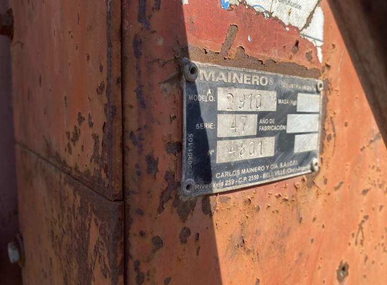 Mixer Mainero 2910, año 0