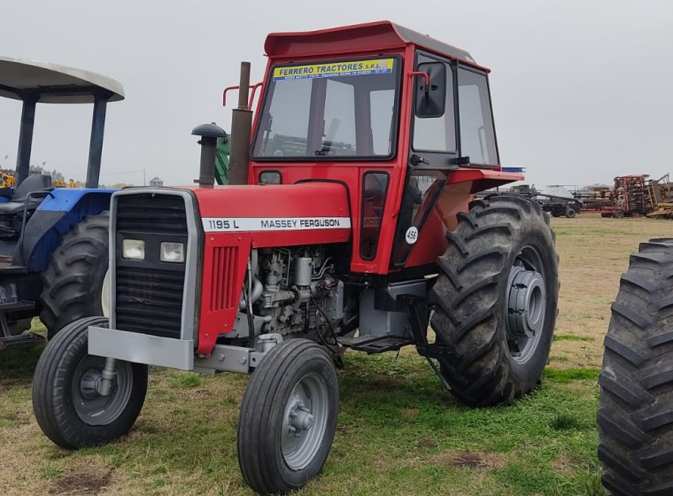 Tractor Massey Ferguson 1195l, año 1995