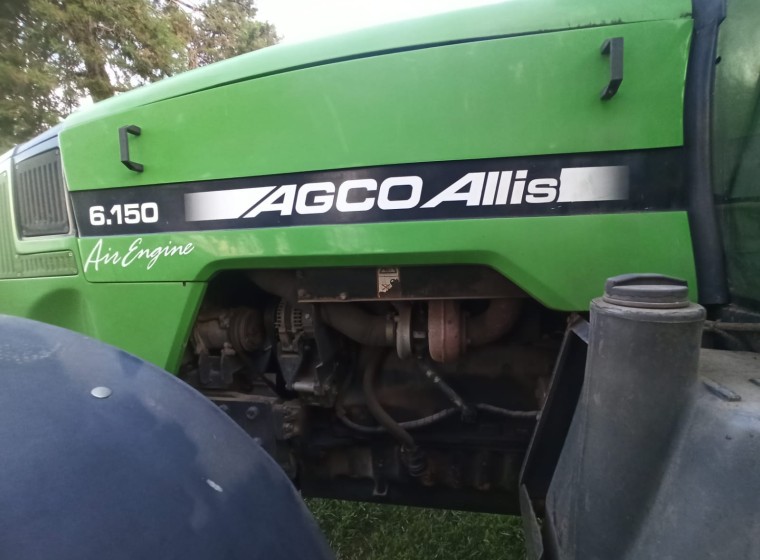 Tractor Agco Allis 6.150, año 2007