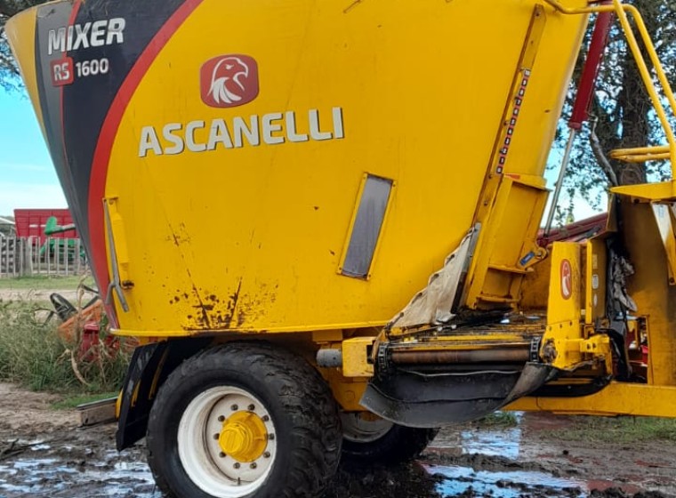 Mixer Ascanelli RS 1600, año 2020