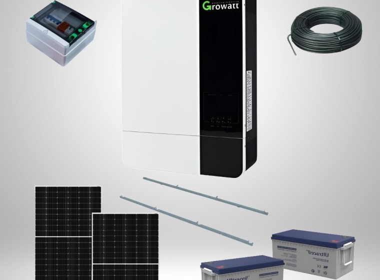 Energía solar Growatt Kit WS-2, año 0