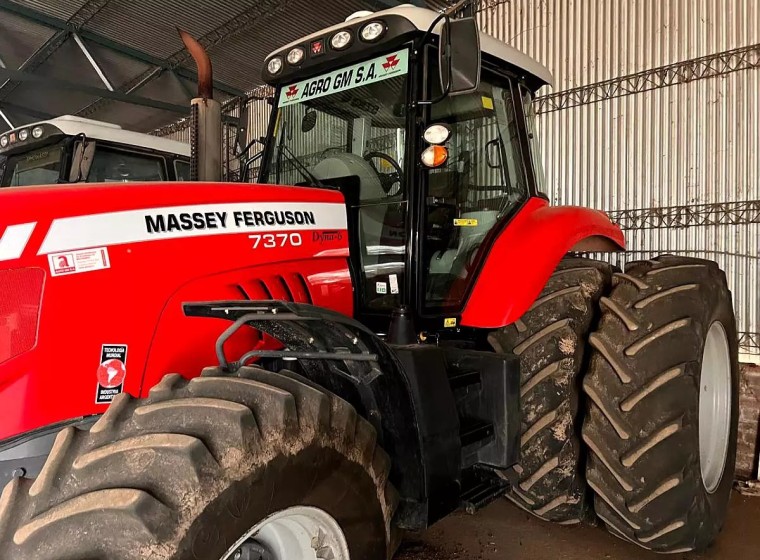 Tractor Massey Ferguson 7370, año 2021