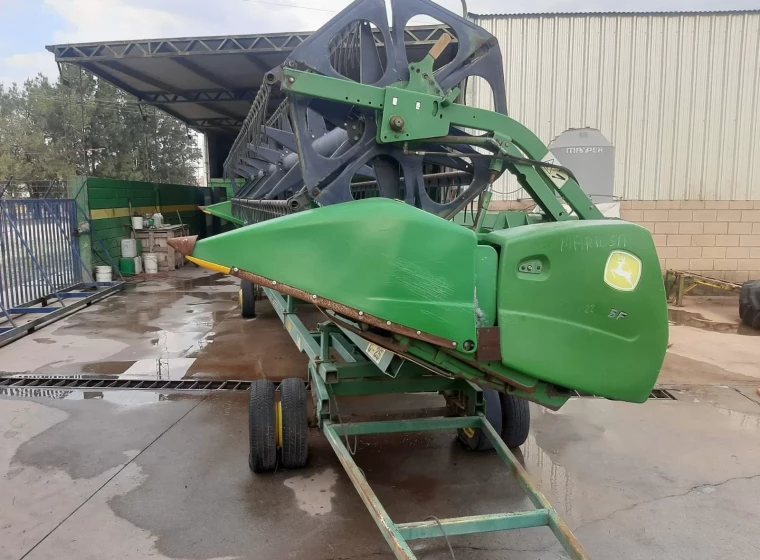 Cabezal John Deere 625F, año 2014