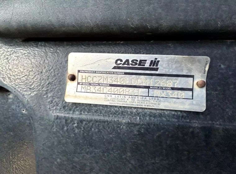 Tractor Case Magnum 340, año 2014
