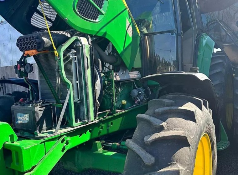 Tractor John Deere 6.180 J, año 2018