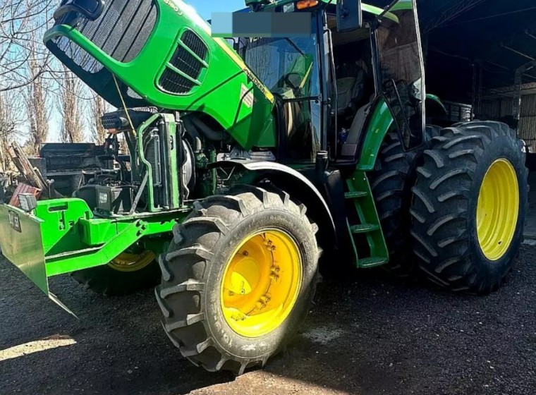 Tractor John Deere 6.180 J, año 2018