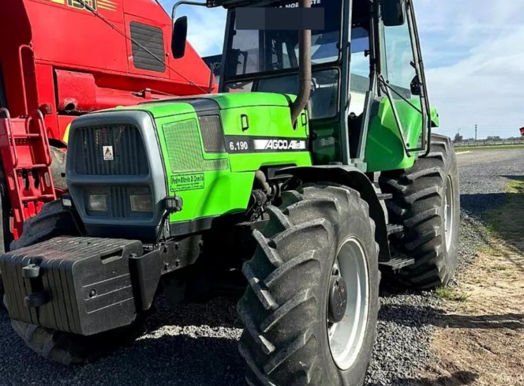 Tractor Agco Allis 6.190, año 2006