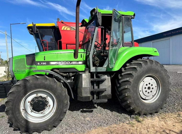 Tractor Agco Allis 6.190, año 2006