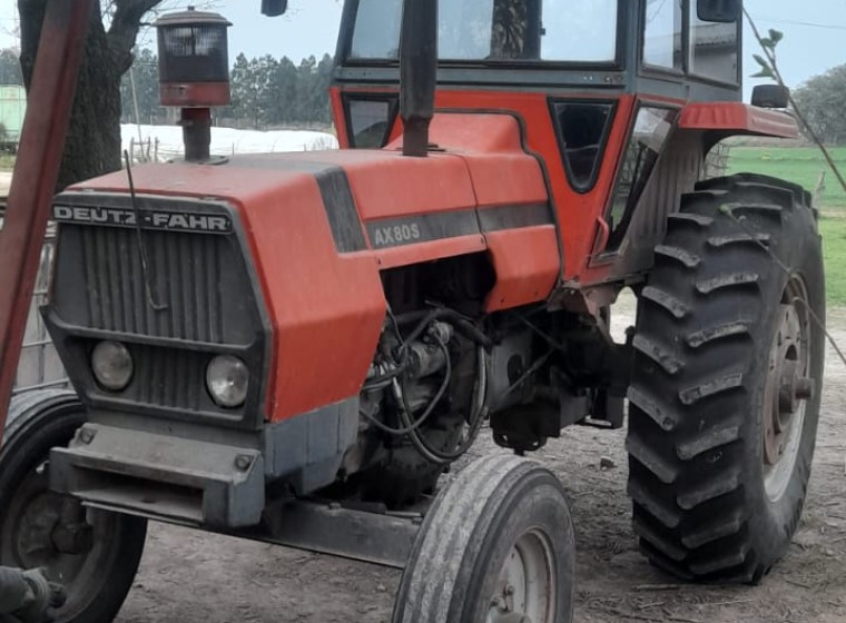 Tractor Deutz Fahr AX80S, año 1984