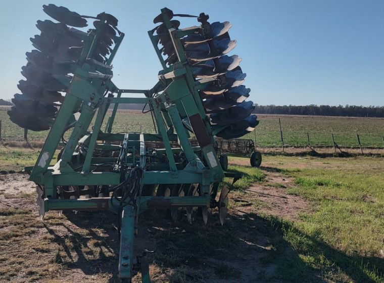 Disco Agco Allis 60 platos con rolos, año 1