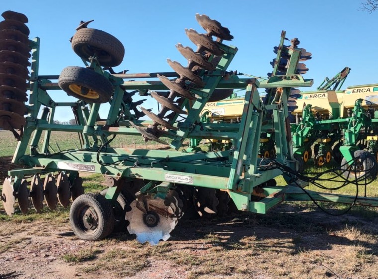 Disco Agco Allis 60 platos con rolos, año 1