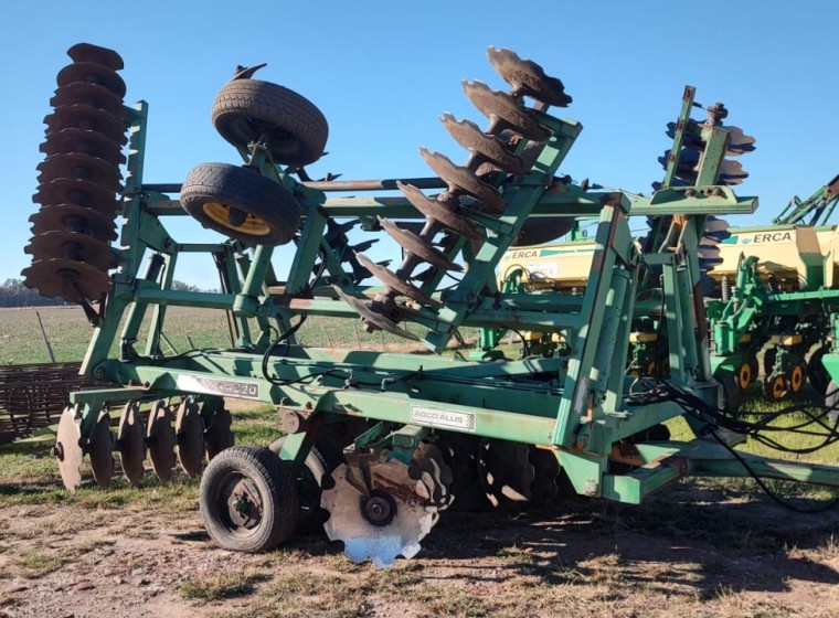 Disco Agco Allis 60 platos con rolos, año 1