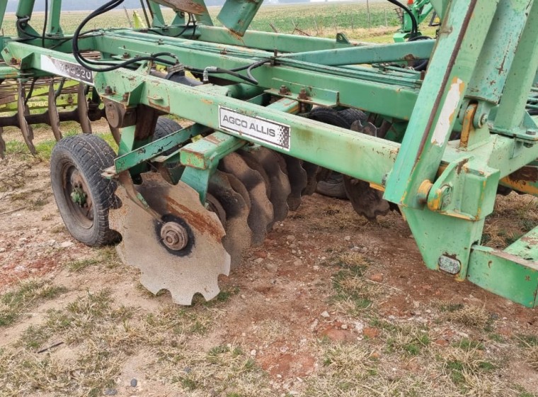 Disco Agco Allis 60 platos con rolos, año 1