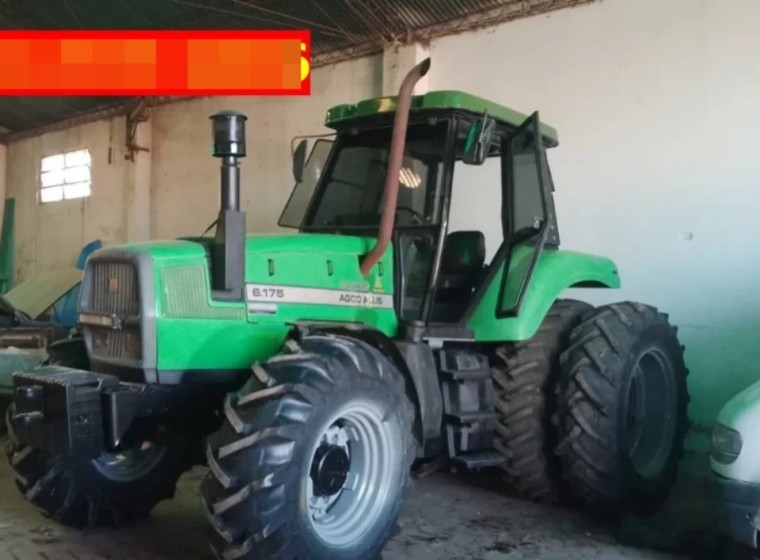 Tractor Deutz Fahr 6.125, año 2005