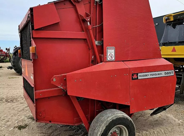 Rotoenfardadora Massey Ferguson 565T, año 2003