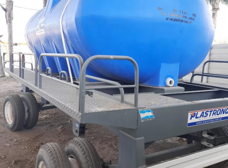 Acoplado Plastrong A 6000 lts, año 0