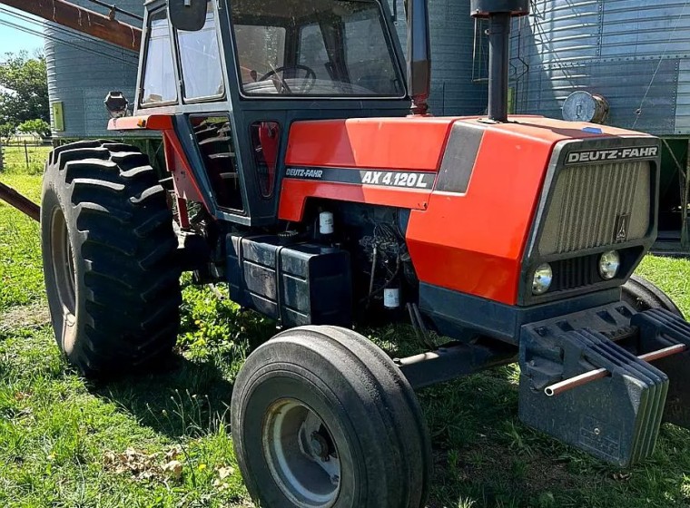 Tractor Deutz AX 4.120, año 1986