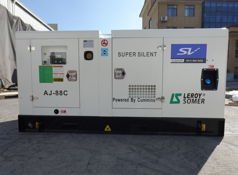 Grupo electrógeno  Leroy-Somer AJ - 88C Cummins, año 0