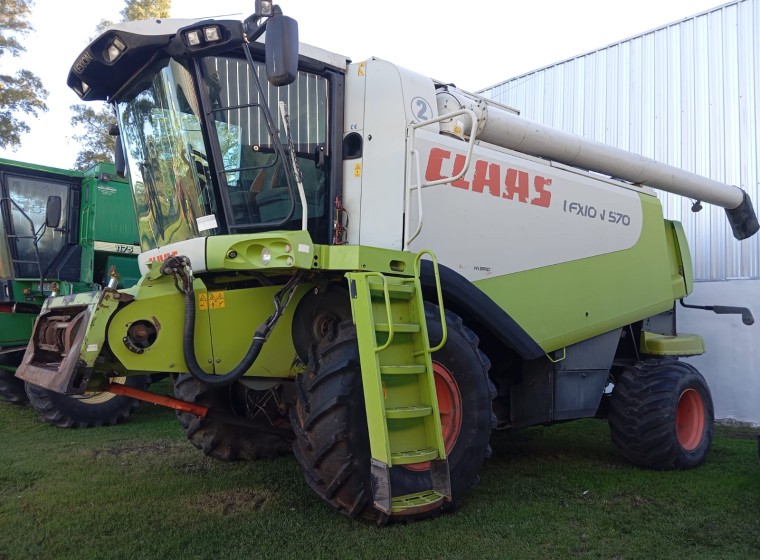 Cosechadora Claas Lexion 570, año 2009
