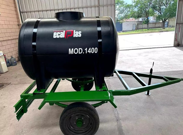 Acoplado Ecalplas 1400 lts, año 0