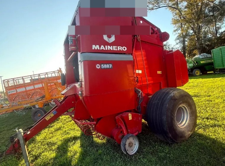 Rotoenfardadora Mainero 5887, año 2021