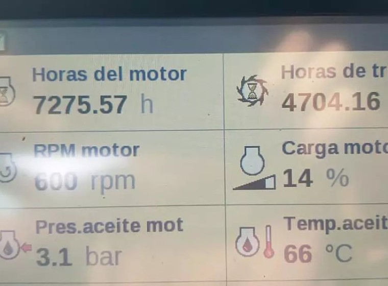 Cosechadora Case 7230, año 2015